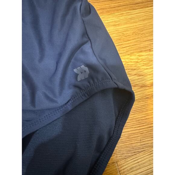 All in motion size small Navy blue orange / coral blue swimsuit one piece swim - Picture 8 of 9